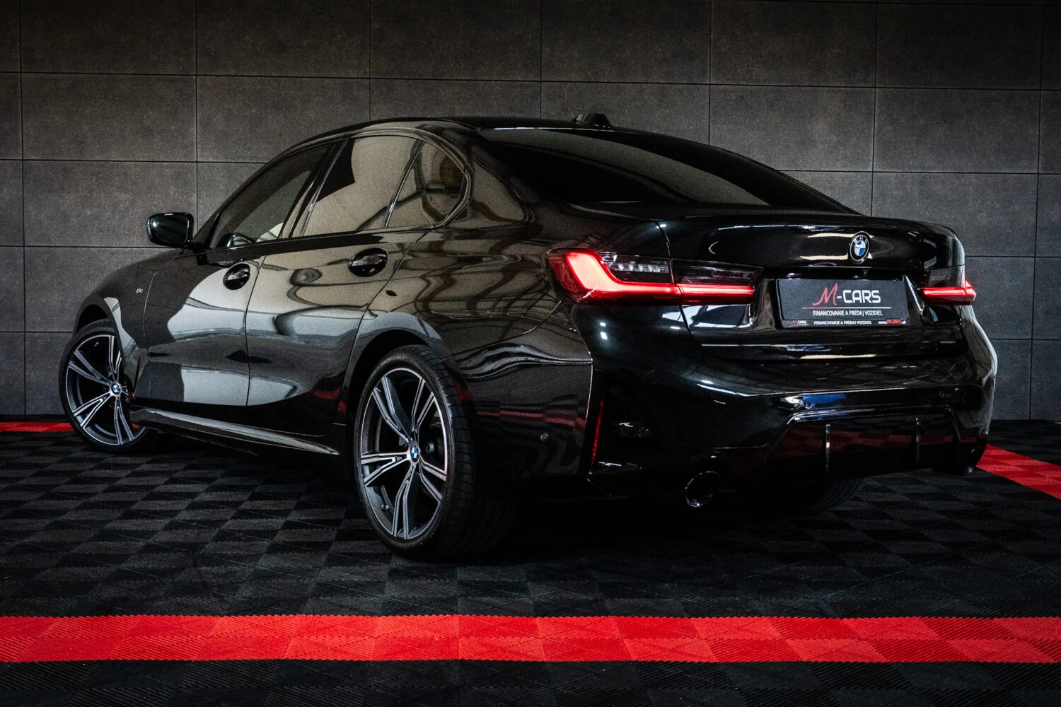 Luxus Bmw 320d Limousine Bildnull